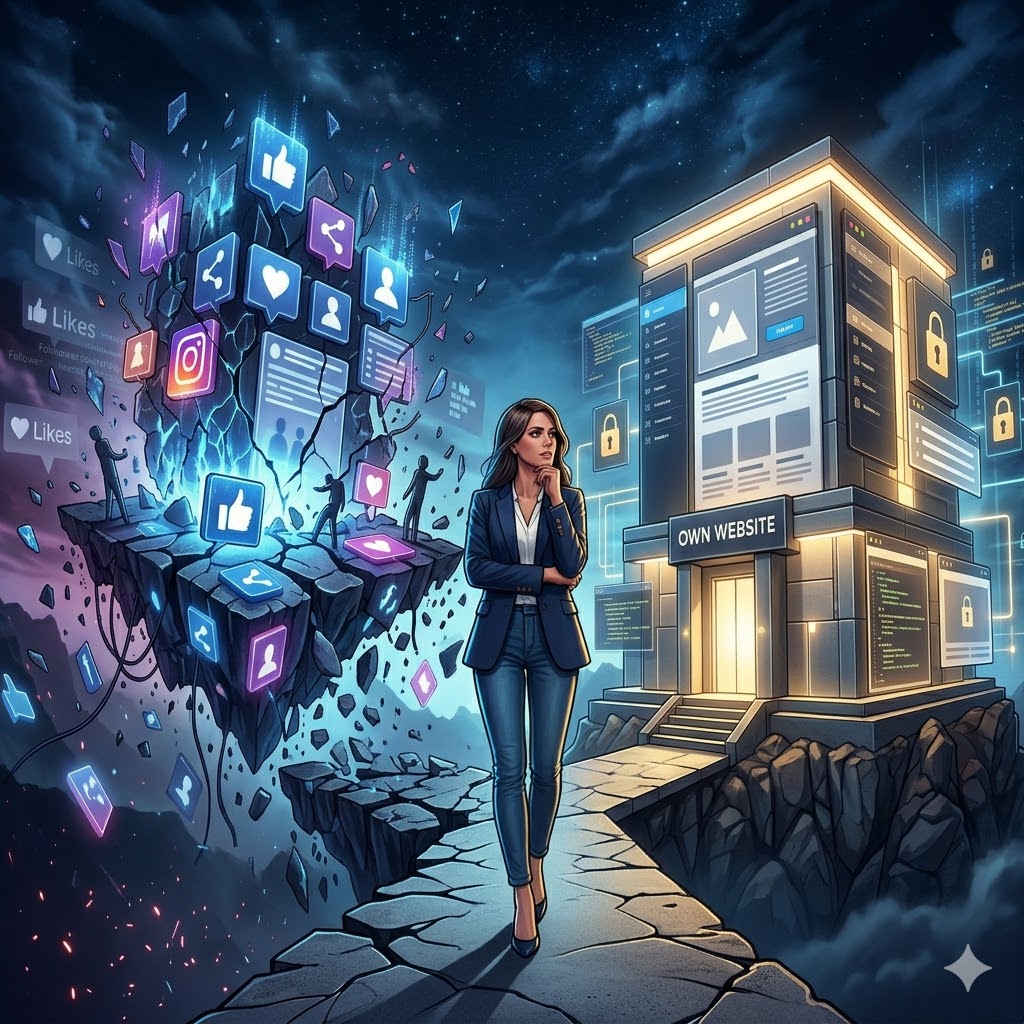 มีแค่เพจ Facebook เหมือนเช่าที่เขาอยู่… วันดีคืนดีโดน “ไล่ที่” คุณจะเหลืออะไร?